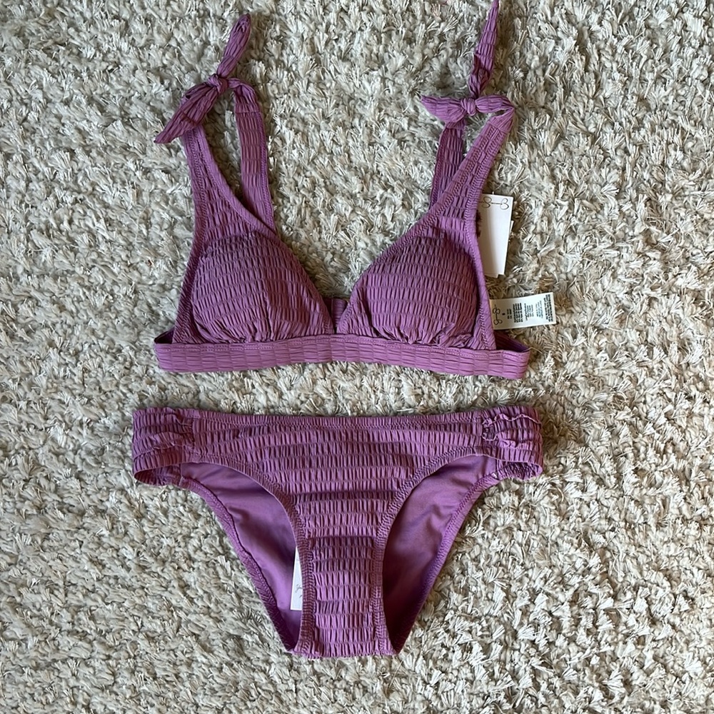 NWT Jessica Simpson bikini set; small